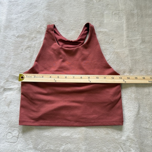 DSG Rust Sleeveless Crop Top - Picture 3 of 4